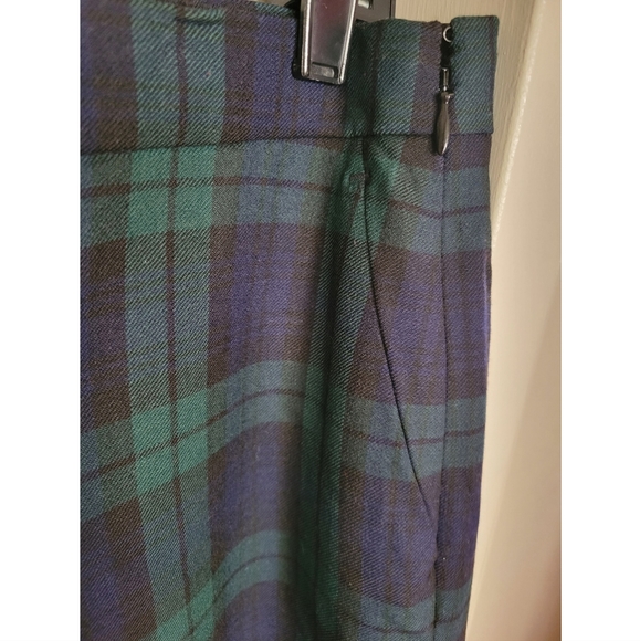 J. Crew Martie Black Watch Pants - Picture 5 of 7